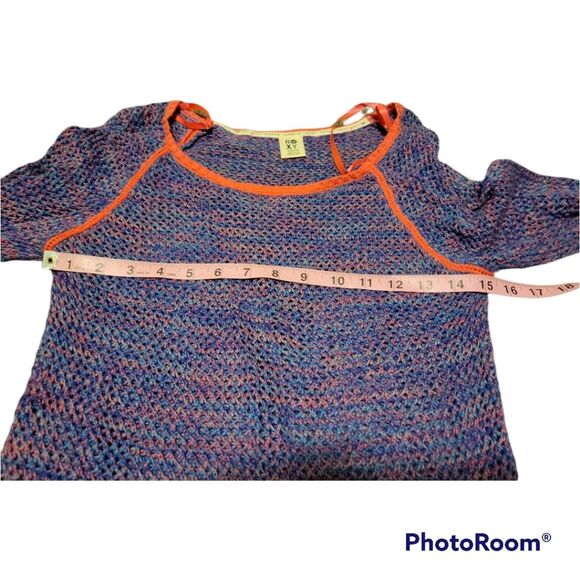 ROXY Purple/Pink Big Knit Sweater - Medium - - Picture 12 of 12